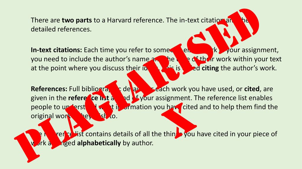 Harvard referencing. ppt download